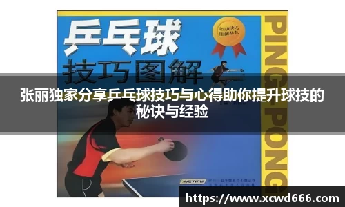 张丽独家分享乒乓球技巧与心得助你提升球技的秘诀与经验