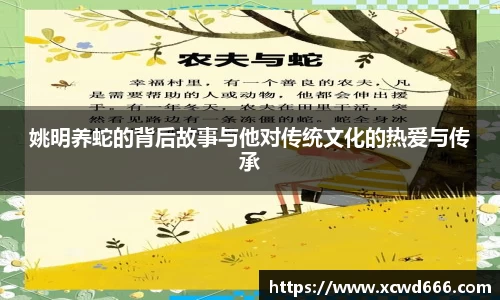 姚明养蛇的背后故事与他对传统文化的热爱与传承