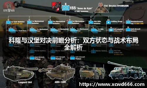 科隆与汉堡对决前瞻分析：双方状态与战术布局全解析