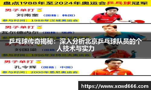 乒乓球传奇揭秘：深入分析北京乒乓球队员的个人技术与实力